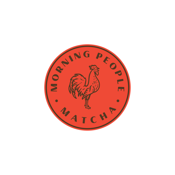 Morning People Matcha Red Logo